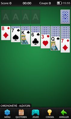 Solitaire - Français - Screenshot 1