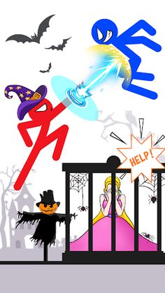 Stick Hero: Infinity Battle - Screenshot 1