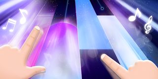 Magic Black Piano - Screenshot 1