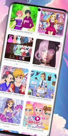 Anime fashion: Dress Up show - Screenshot 1