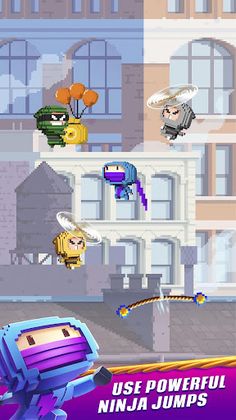 Ninja Up - Screenshot 1