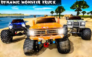 Water Surfing Monster Truck 3d - Screenshot 3