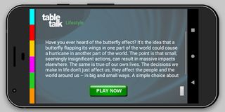 Table Talk for 14-16 year olds - Screenshot 1