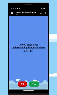 Eysenck Personality Inventory - Screenshot 3