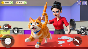 Cat Simulator: Scary Mom Games - Screenshot 2
