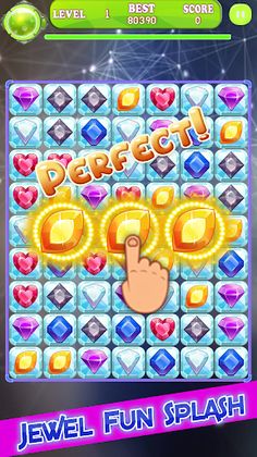 Jewel Splash - Fun Match - Screenshot 2