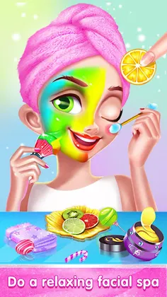 Candy Girl Makeup: Diy Dressup - Screenshot 1