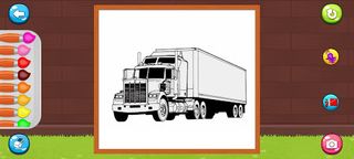 Coloring Trucuk Container - Screenshot 2