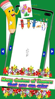 Coloring Flowers : Warnai - Screenshot 1