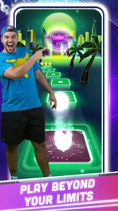 Luccas Neto Jogos Tiles Hop - Screenshot 2