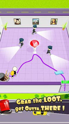 Draw Games: Thief Puzzle Games - Screenshot 2