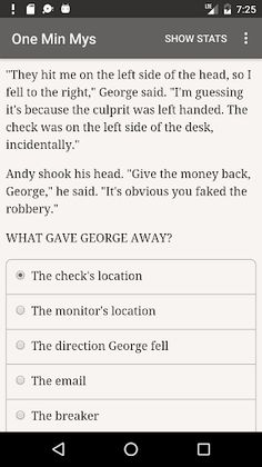 One Minute Mysteries - Screenshot 2