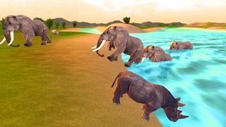 Rhino Simulator : Rhino Games - Screenshot 3