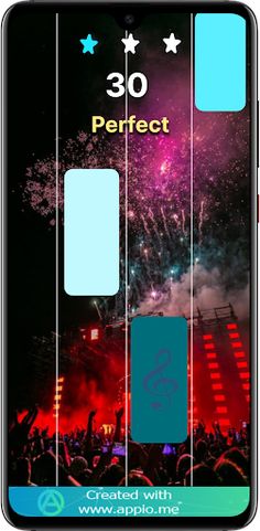 Kpop Piano Game Color Tiles - Screenshot 1