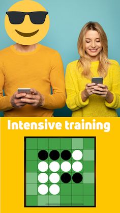 Reversi. Board abstract Game - Screenshot 1