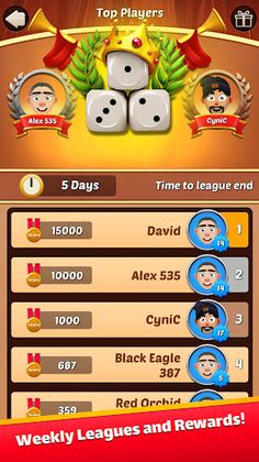 Dice and Throne - Online Yatzy - Screenshot 4