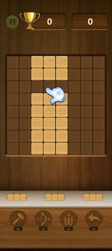 Wood block puzzle - Screenshot 4