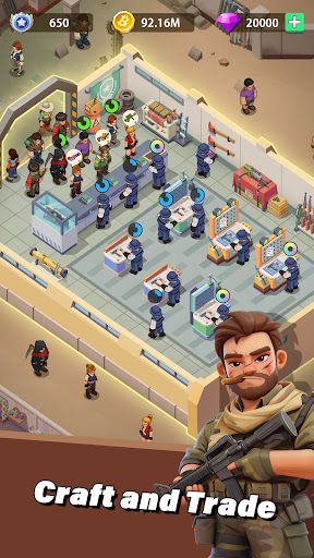 Idle Wasteland Shop:Outpost - Screenshot 3