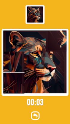 Abstract Animals Puzzle - Screenshot 2