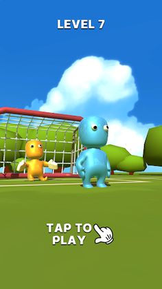 Floppy Feet: Wacky Soccer - Screenshot 1