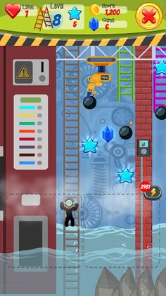 Stickman hook stairs game - Screenshot 4