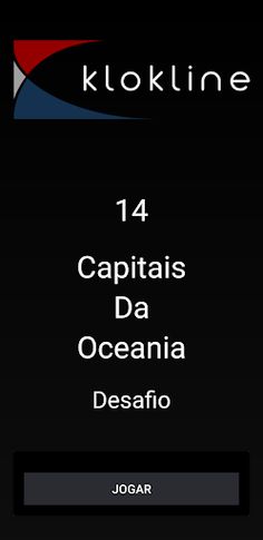 14 Capitais da Oceania Desafio - Screenshot 1