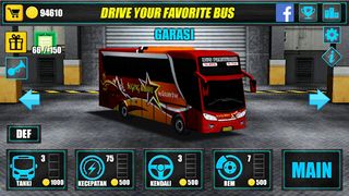 Telolet Bus Driving 3D - Screenshot 2