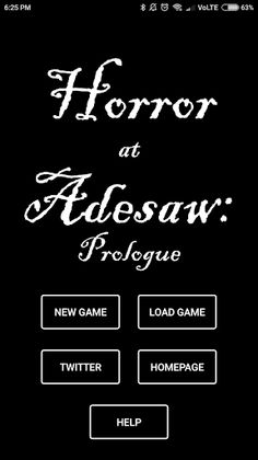 Horror at Adesaw: Prologue - Screenshot 1