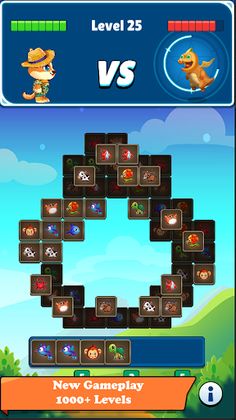 Monster Match - Merge Tilles - Screenshot 2