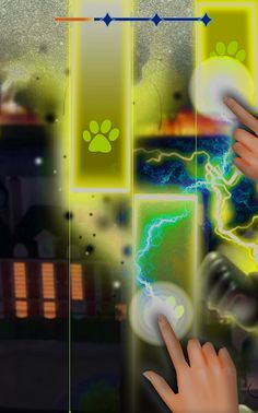 Magic Cat Piano Noir Tiles - Screenshot 1