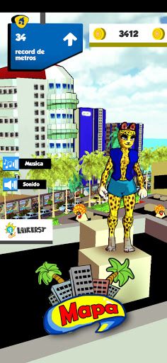 Jaguar Mask Runner - Screenshot 1