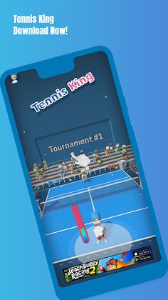 Tennis Bang! - Clash, League - Screenshot 1