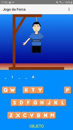 Jogo da Forca - Screenshot 3