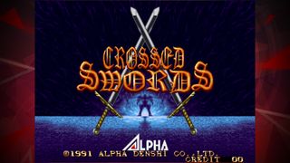 CROSSED SWORDS ACA NEOGEO - Screenshot 1