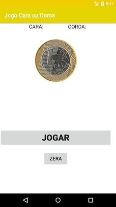 Jogo do Cara ou Coroa - Screenshot 2