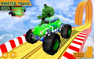 Superhero Monster Truck ramp - Screenshot 2