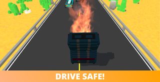 Blocky Cars - Highway Traffic - Screenshot 3