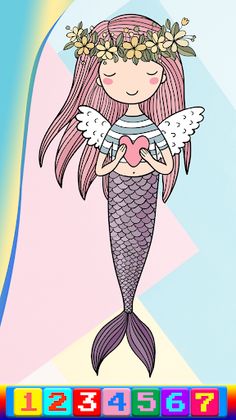 Mermaid Coloring Apps - Screenshot 3