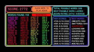 WordsAmok - Screenshot 3