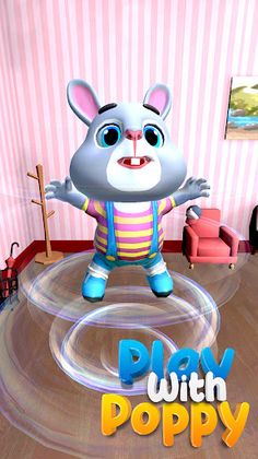 Poppy Talk : My Talking Rabbit - Screenshot 2