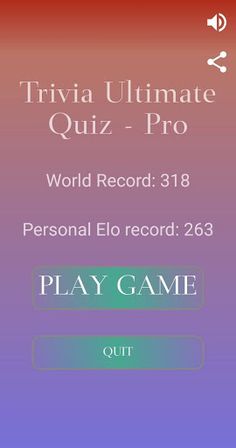 TRIVIA ULTIMATE QUIZ - PRO - Screenshot 1