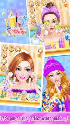 Winter Fun: Ice Skating Girls - Screenshot 2