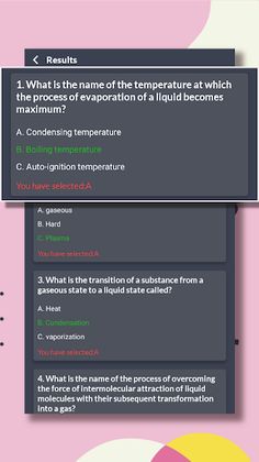 Chemistry advisor - tests - Screenshot 4