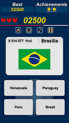 gk questions : countries flags - Screenshot 3