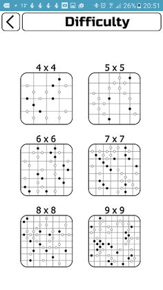 Kropki Puzzle - Screenshot 1