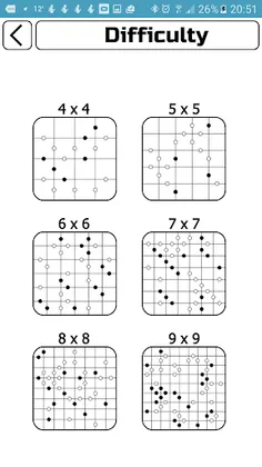 Kropki Puzzle - Screenshot 1