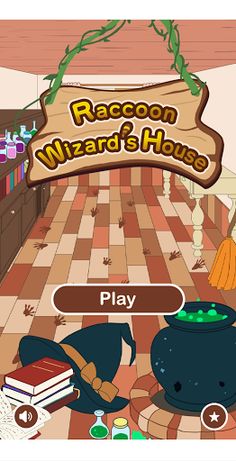 Raccoon Wizard's House - Screenshot 1
