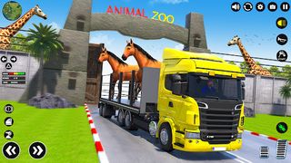 Animal Transport Truck Driving - Screenshot 2