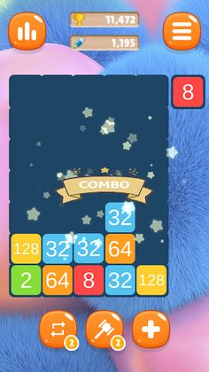 2048 Merge Falling Puzzle - Screenshot 3