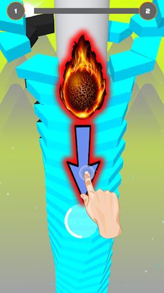 Stuck ball jump drop - Screenshot 1